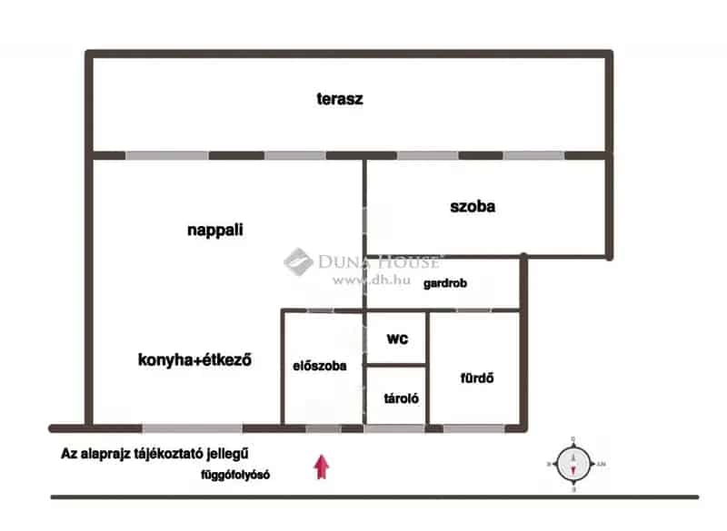 69 nm-es Panorámás Lakás Érd Központjában Teremgarázzsal