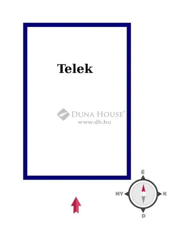 77882 nm-es Telek Eladó Tiszalökön 30 Beépíthetőséggel