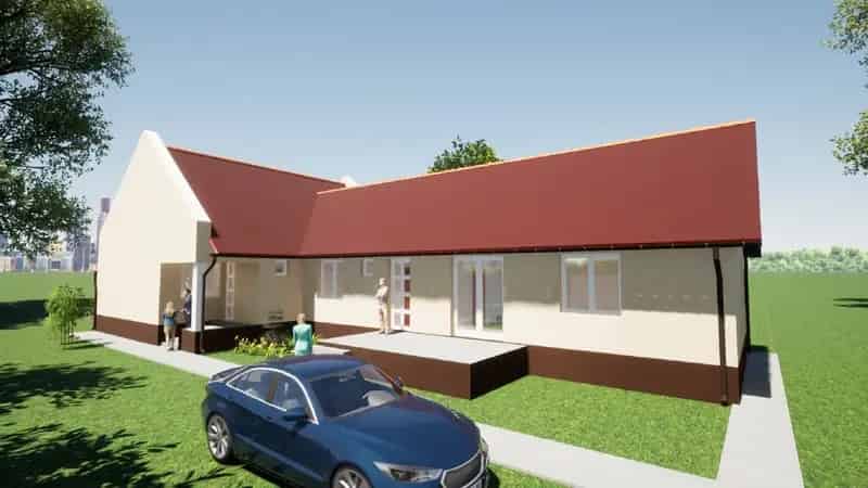 Hatvan 466m2 telek 190m2 alappal építési engedéllyel