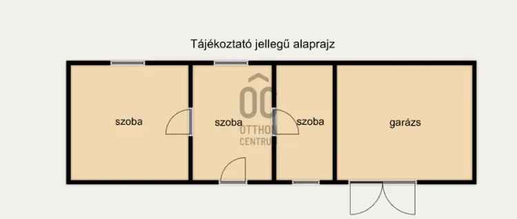 Balinkai eladó családi ház felújítandó 38m2 garázzsal