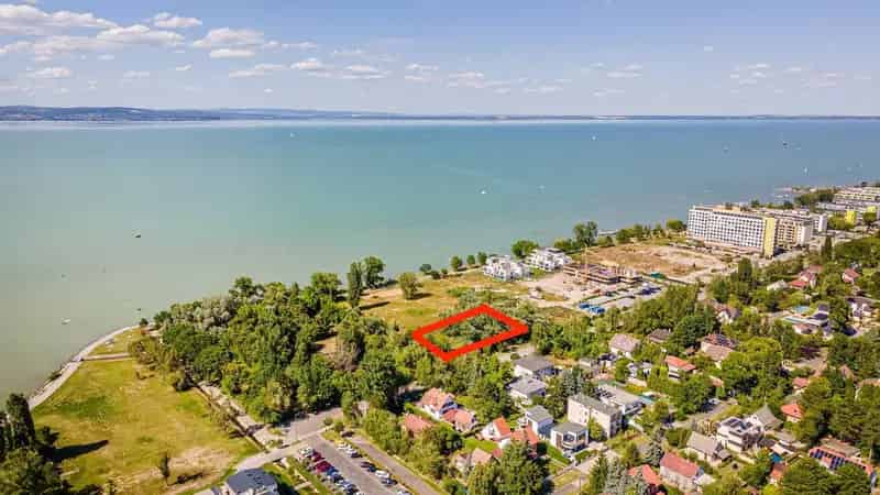 Siófok Ezüstpart 2824m2-es Balaton-parti Építési Telek Eladó