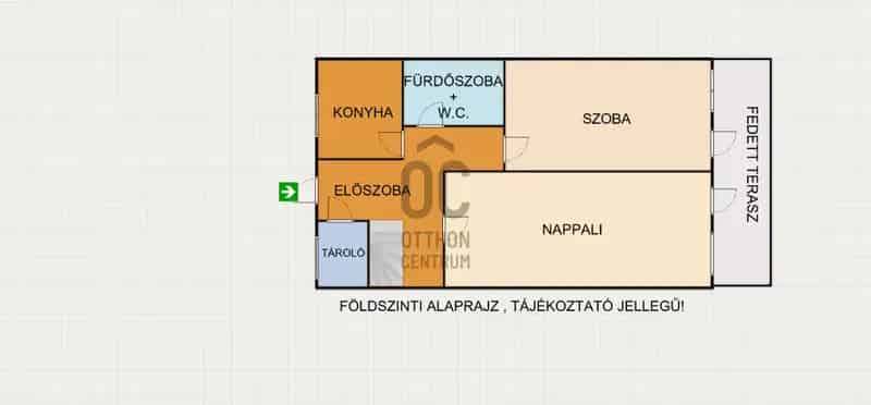 Siófoki 4 szobás sorház eladó saját kerttel és garázzsal