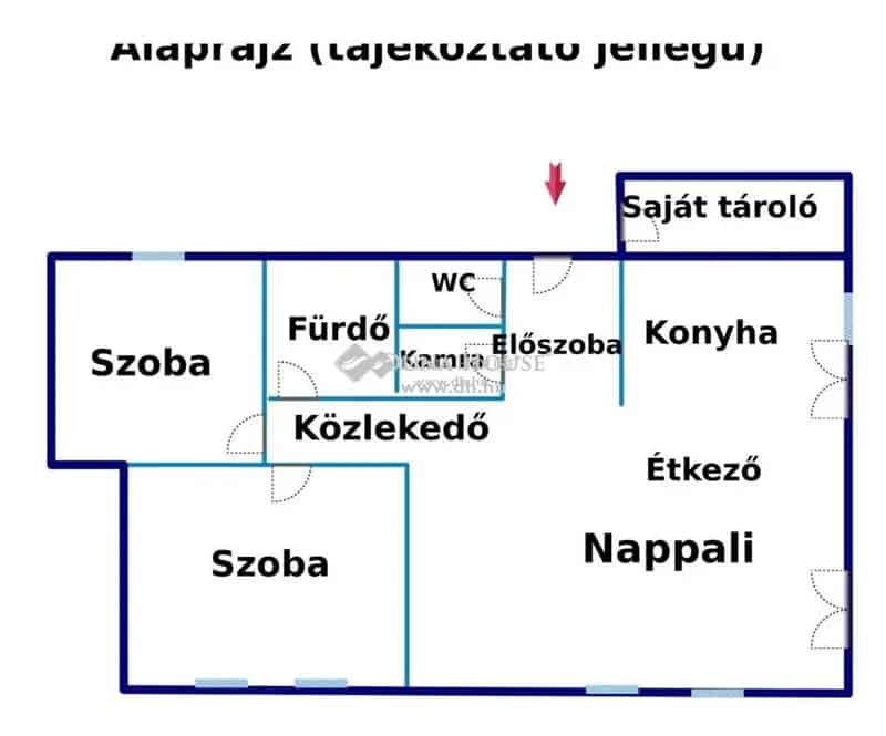 Új építésű kertkapcsolatos földszinti lakás Vácon