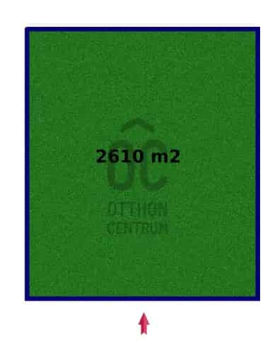 Sárszentágotai eladó telek 2610 m2