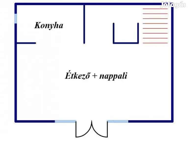 Eladó Nyaraló Magyarhertelenden 60m2 3 szintes
