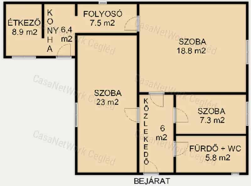 Pilisi 83 nm-es családi ház eladó