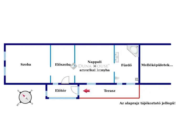 Eladó parasztház Harkán nagy telekkel