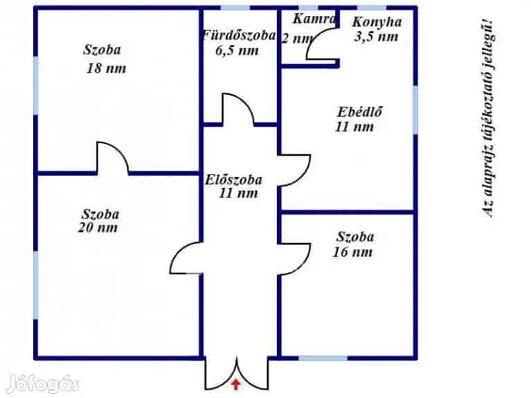 176 nm-es ház eladó Sarkadon két generációnak is alkalmas