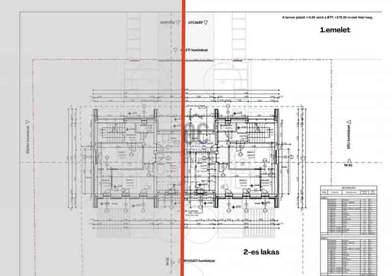 Luxus Ikerházfél Budapest II kerületben 149 m2 3 Erkély Terasz Garázs