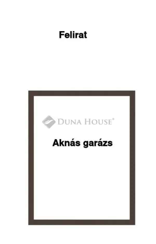 14 m2-es Aknás Garázs Eladó Belvárosban