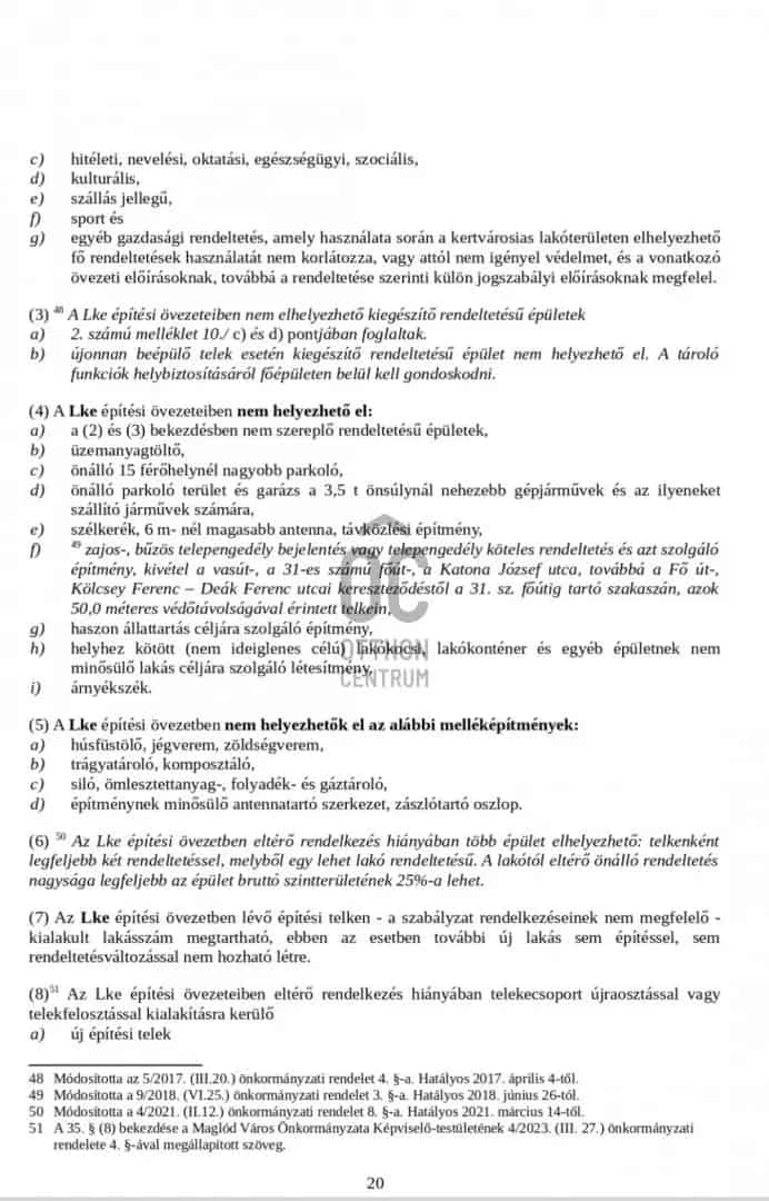 Maglód csendes részén eladó 1754 m2-es építési telek