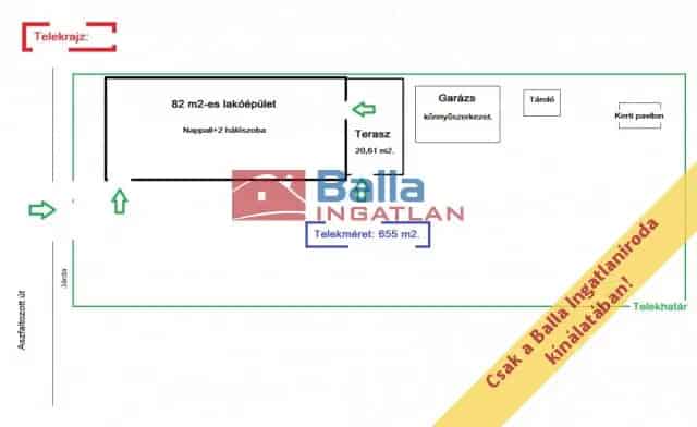Hatvan Újhatvan utca Eladó Családi ház 82nm 3 szoba