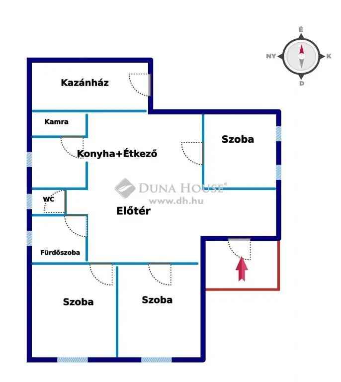 Gönci családi ház eladó - 122 nm nappali + 3 szoba