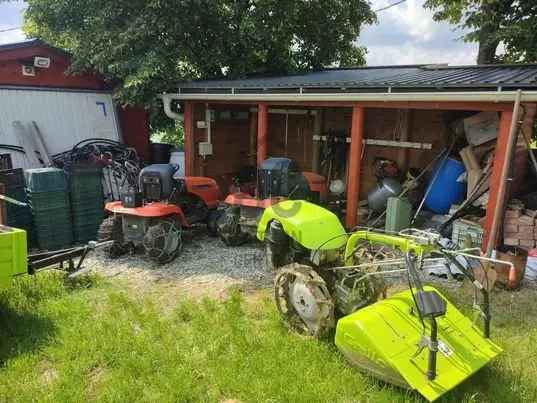 Eger melletti önellátó farm eladó - 2 ház, gyümölcsösök, vendégház