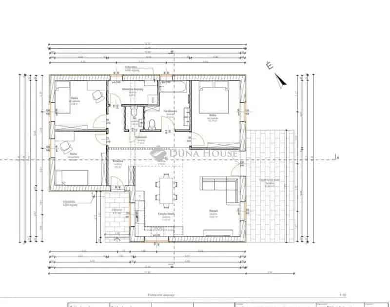 Új építésű 3 szobás családi ház Pilisen 94 m2