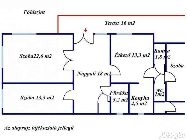 155 nm-es ház eladó Gyulán - Várfürdő közelében