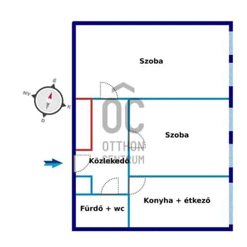 Fonyódi eladó lakás teljes berendezéssel