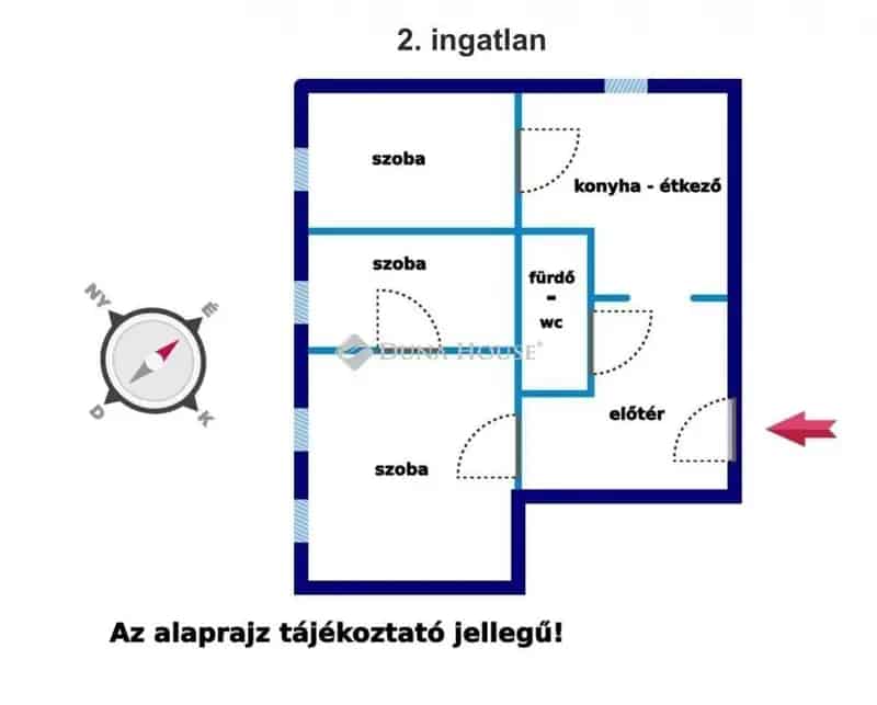 Törökbálint Központi, Felújított 8 Szobás Ház Eladó