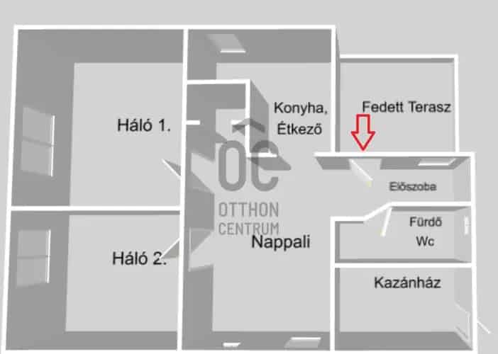 Budapest XXI Kerulet Kiralyerdo elado csaladhaz 79 nm 2 szoba