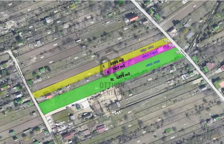 Biatorbágy eladó telek 4373 nm csendes környezetben