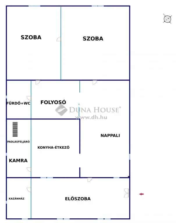 Családi ház eladó Budapest közelében Mende községben