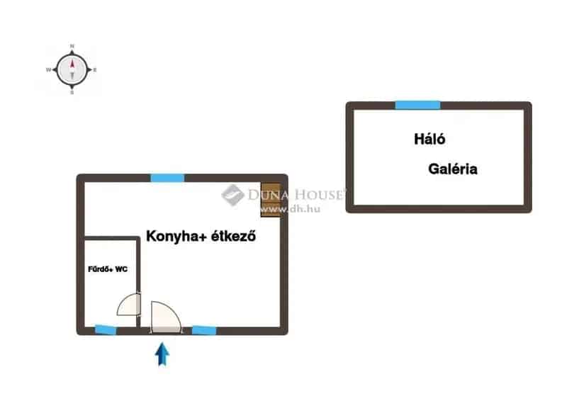 80 25 m2-es felujitott csaladhaz elado nagy garazzsal