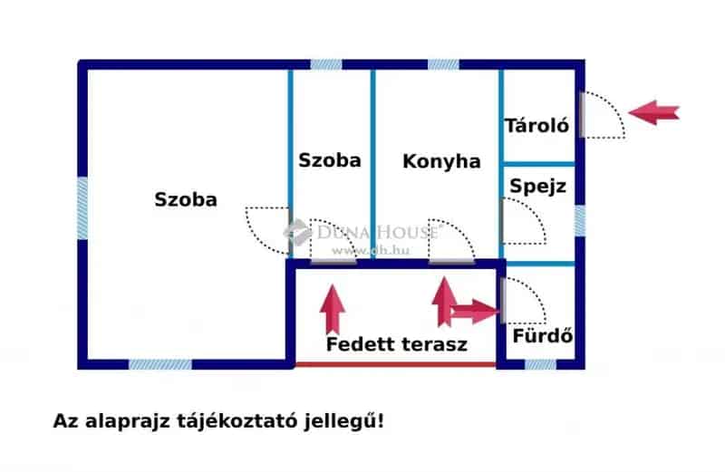 73 m2-es Felujítandó Ház Kerekdombon 4790 m2 Telken