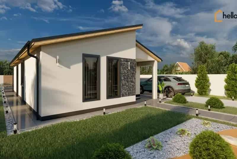 Új építésű családi ház eladó 92 m2 3 szoba