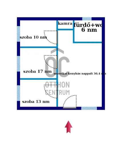 Ercsi családi ház eladó 3 szoba 79 nm
