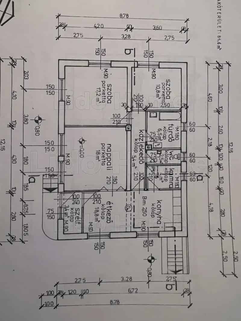 Győr-Győrszentiván családi ház eladó 88m2 2086m2 telekkel
