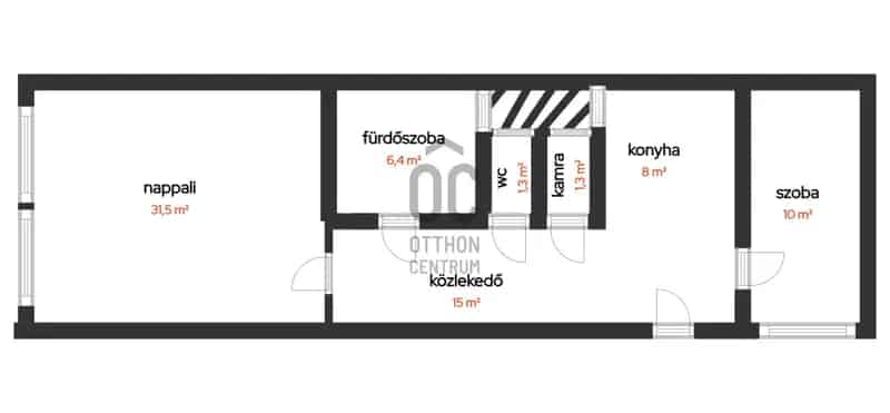 Budapest VIII kerület 2 szobás lakás eladó