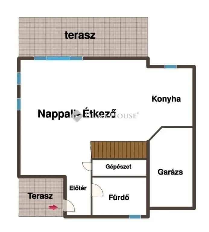 Új építésű ikerházfél Vecsésen 4 hálószobával