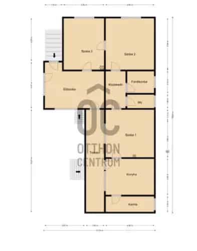 Pócsmegyeri családi ház eladó 900m2 telken