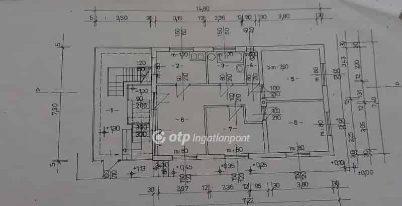 210 m2-es 6 szobás ház Szihalomban