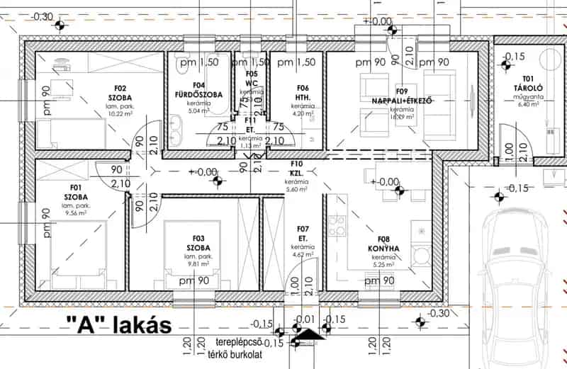 Új építésű családi ház eladó Kiskunlacházán