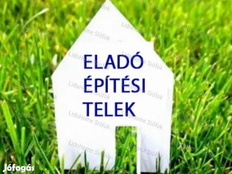 Siófoki építési telek Töreki városrészben