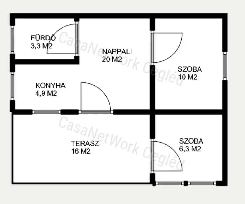 Ceglédi zártkerti ház eladó 1076 m2 telken