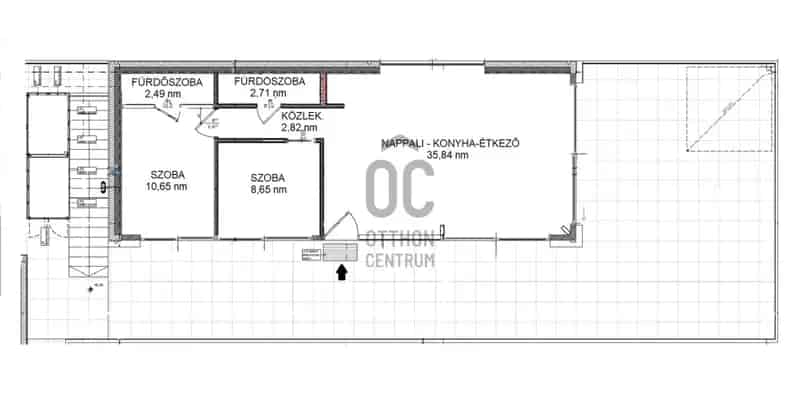 Balatonakarattyai eladó új építésű penthouse lakás