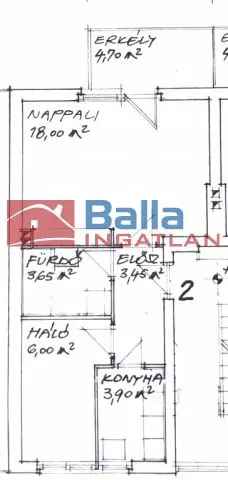 Eladó társasházi lakás Budapest XIV Kerület Must utcában 53 m²