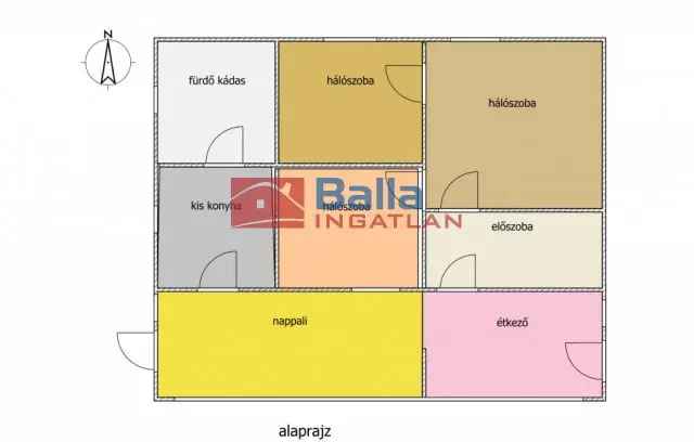 Dömsöd Üdülő eladó 80m2 felújított 1 2 félszoba stég