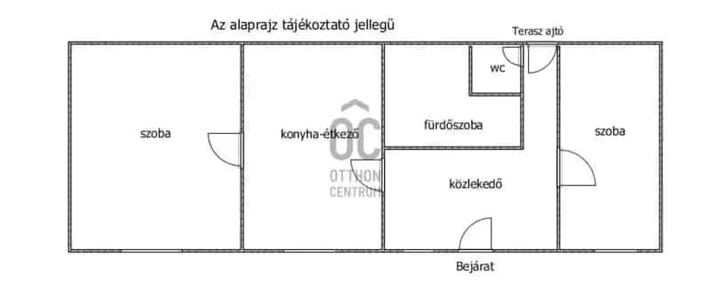 Kőszegi eladó családi ház 2 szoba belváros