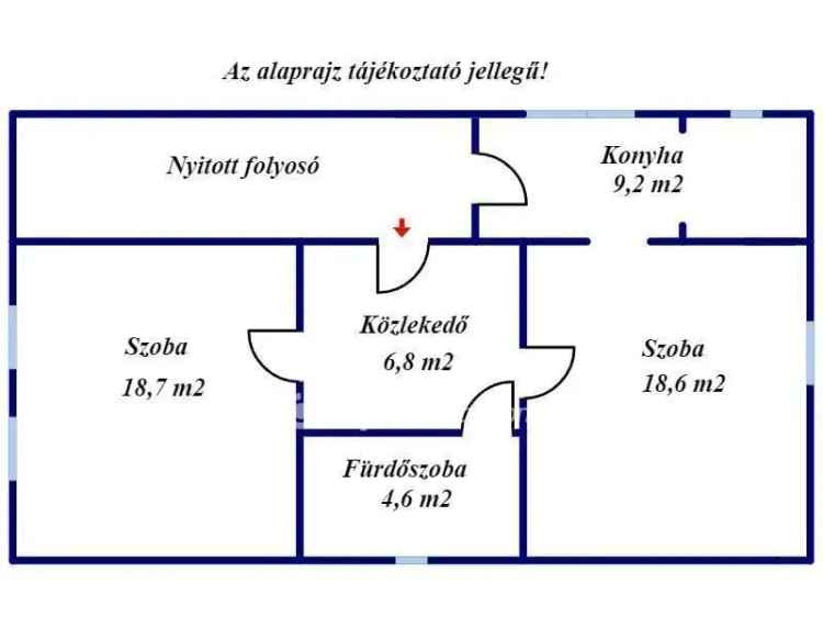 Felújítandó tanya Jászberényben 1078 nm-es telken