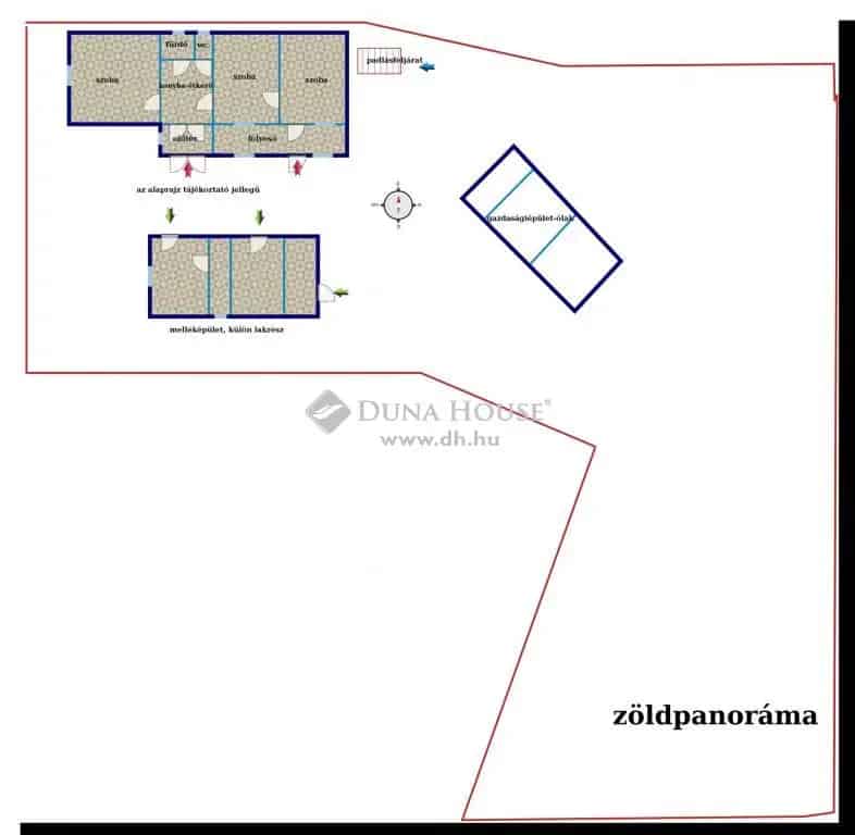 90 m2-es Felujítandó Ház Siófok Kertvárosban 2006 m2-es Telken