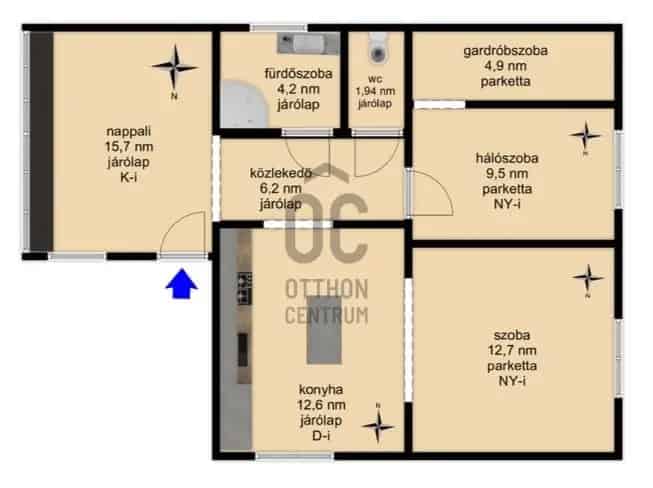 75 nm-es családi ház 2081 nm-es telken - Ideális természetközeli otthon
