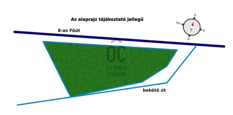 Várpalotai belterületi telek eladó - 5816 nm