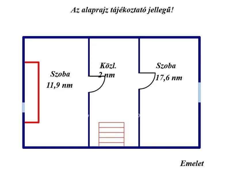 Újszász családi ház eladó felújított 4 szobás 562 m2 telekkel