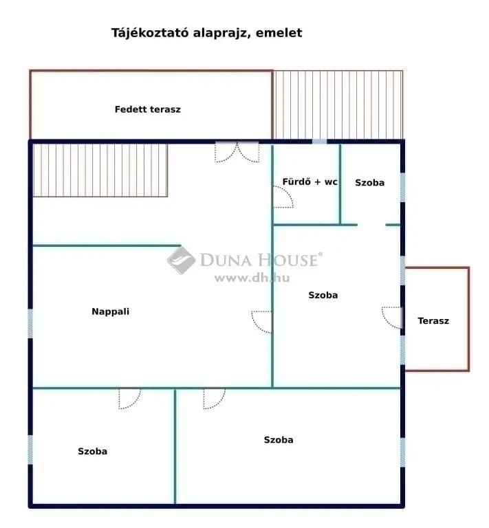 Eladó többgenerációs ház medencével Bókaytelepen