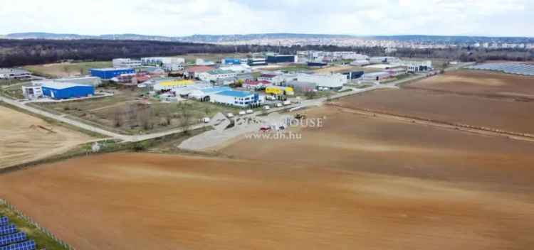 Eladó ipari telkek Gödöllő Ipari Parkban