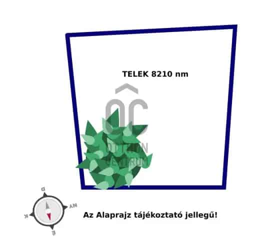 Biatorbágy eladó telek befektetőknek 8210 nm