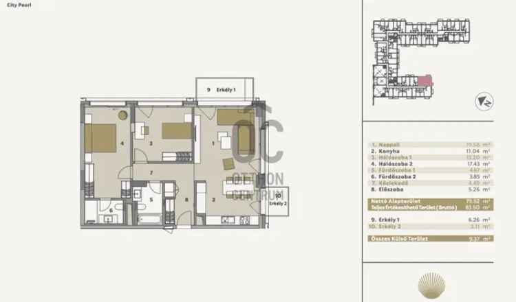 Budapest XI kerület Uj Epiteesu Lakas Elado 83 5 m2 2 Hazoszo 2 Furdoben